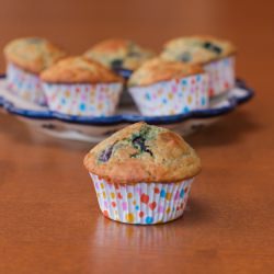 Quinoa Blueberry Lemon Muffins G/F