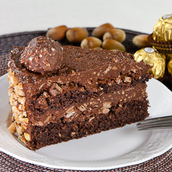 Ferrero rocher cake