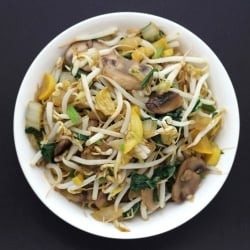 Bean Sprouts and Vegetables