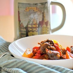 Potato Stew with Sausage