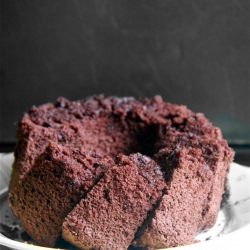 Spiced Chocolate Chiffon Cake