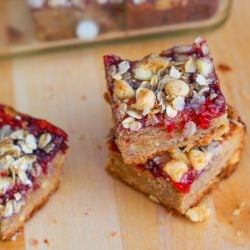 PBJ White Chocolate Bars
