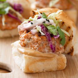 Salmon Sliders