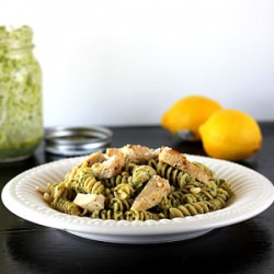 Lemon Pesto Pasta & Chicken