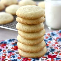 Salty Vanilla Bean Sugar Cookies
