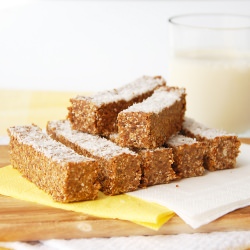 Sunbutter coconut bars