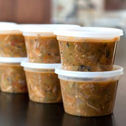 Pork or Vegetarian Green Chile