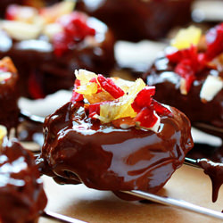 Frozen Chocolate Banana Bites