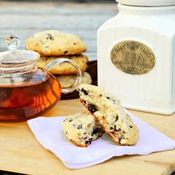 Cream Scones with Chocolate Chunks