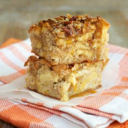 Caramel Apple-Pecan Bars
