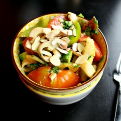 Tomato and Hearts of Palm Salad