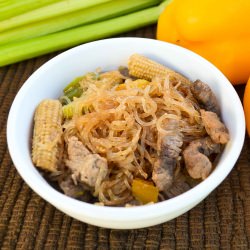 Beef Stir Fry w/ Vermicelli Noodles