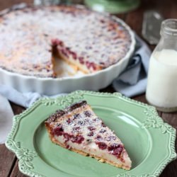 Cherry Clafoutis Tart