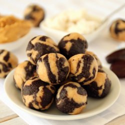 Chocolate pb Coconut Protein Balls