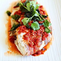 Snapper with 3 Flavour Sauce