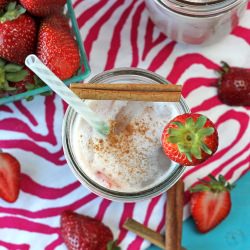 Strawberry Horchata