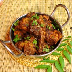 Dry Chicken Curry – Chettinad
