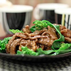 Beef and Chinese Broccoli