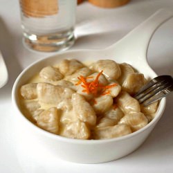 Gnocchi with Taleggio and Orange