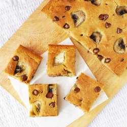 Double Banana Blondies