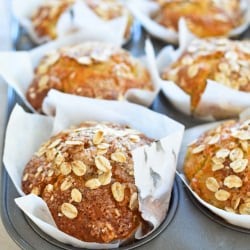 Apple and Oat Muffins