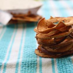 Warm Cinnamon Apple Chips