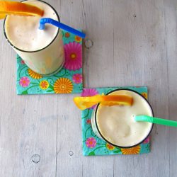 Pineapple Orange Cream Milkshakes
