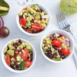 CA  Corn Salad with Avocado