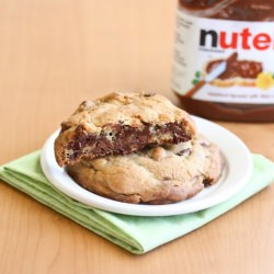 Nutella Stuffed Cookies