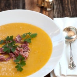 Creamy Rainbow Carrot Soup