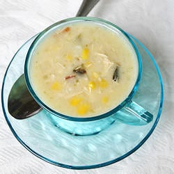 Chicken and Poblano Corn Chowder
