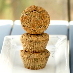 Zucchini Banana Muffins