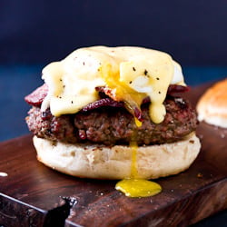 The Eggs Benedict Burger