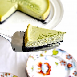 Eat Your Tea! Matcha Cheesecake