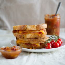 Tomato Chutney Grilled Cheese Sammy