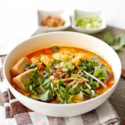 Malaysian Prawn Curry Laksa