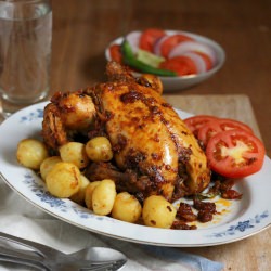 Stuffed Chicken – Kerala Style
