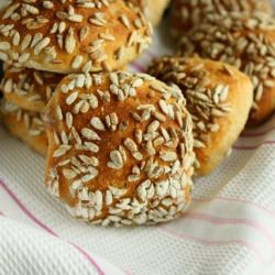 Overnight Yogurt Bread Rolls