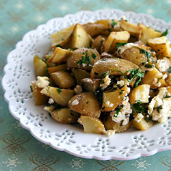 Feta & Parsley Potatoes