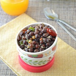 Black Chickpeas Sundal