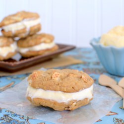 PB Kit Kat Ice Cream Sandwiches