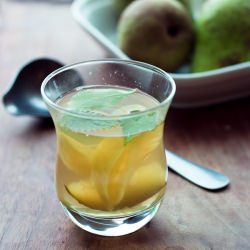 Compote from apples and pears