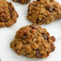 Chocolate Chip Banana Oat Cookies