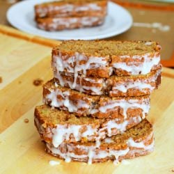 Cinnamon Bun Banana Bread