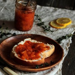 Bourbon Peach & Thyme Jam