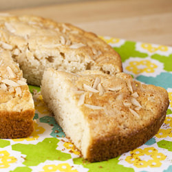 Simple Almond Shortcake