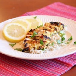 Grilled Curried Chicken