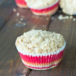 Peach Cobbler Muffins