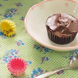 Lavender and Chocolate Cupcakes