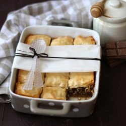 Chocolate baklava